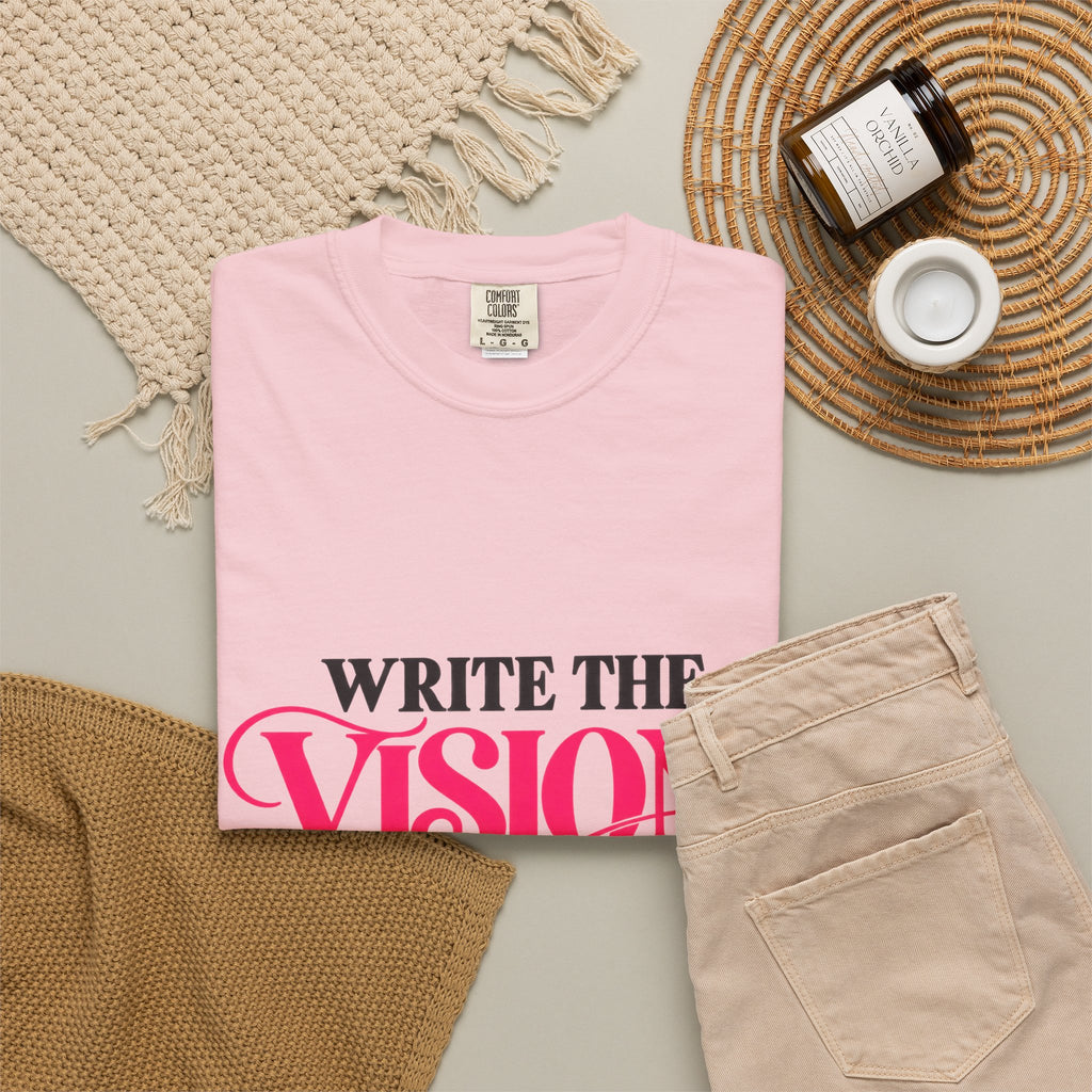 Write the Vision Make It Plain T-Shirt — Inspirational Scripture Graphic Tee
