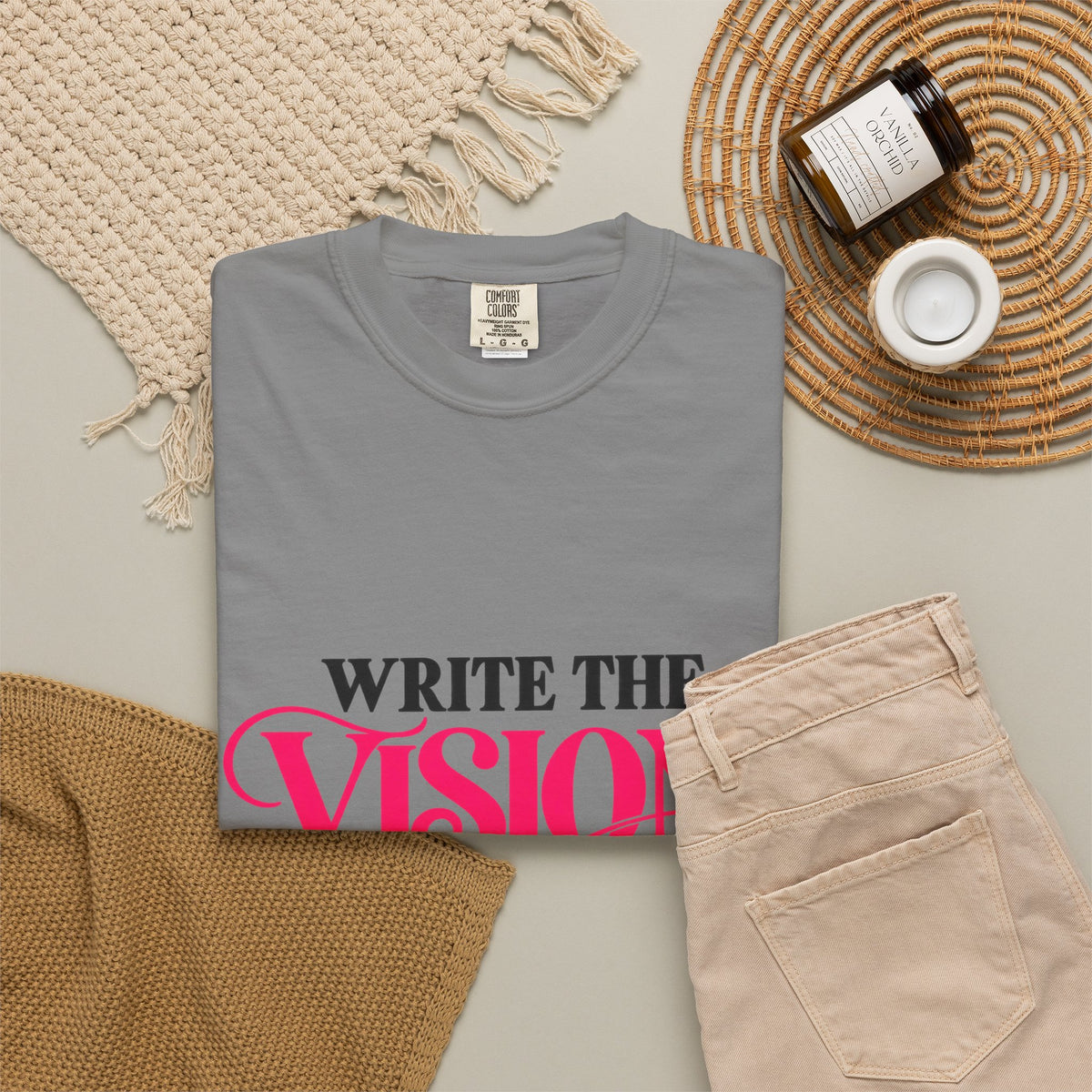 Write the Vision Make It Plain T-Shirt — Inspirational Scripture Graphic Tee
