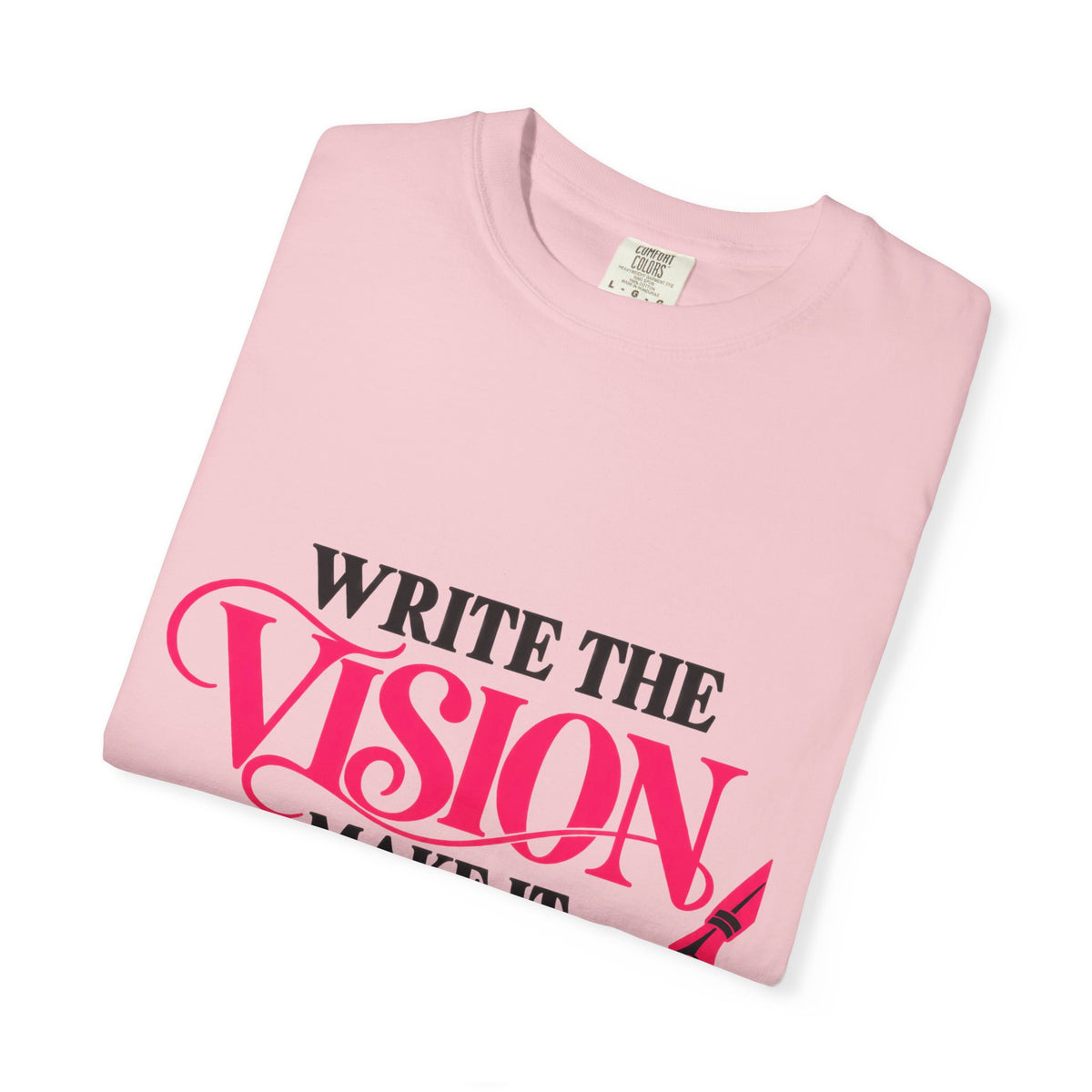Write the Vision Make It Plain T-Shirt — Inspirational Scripture Graphic Tee