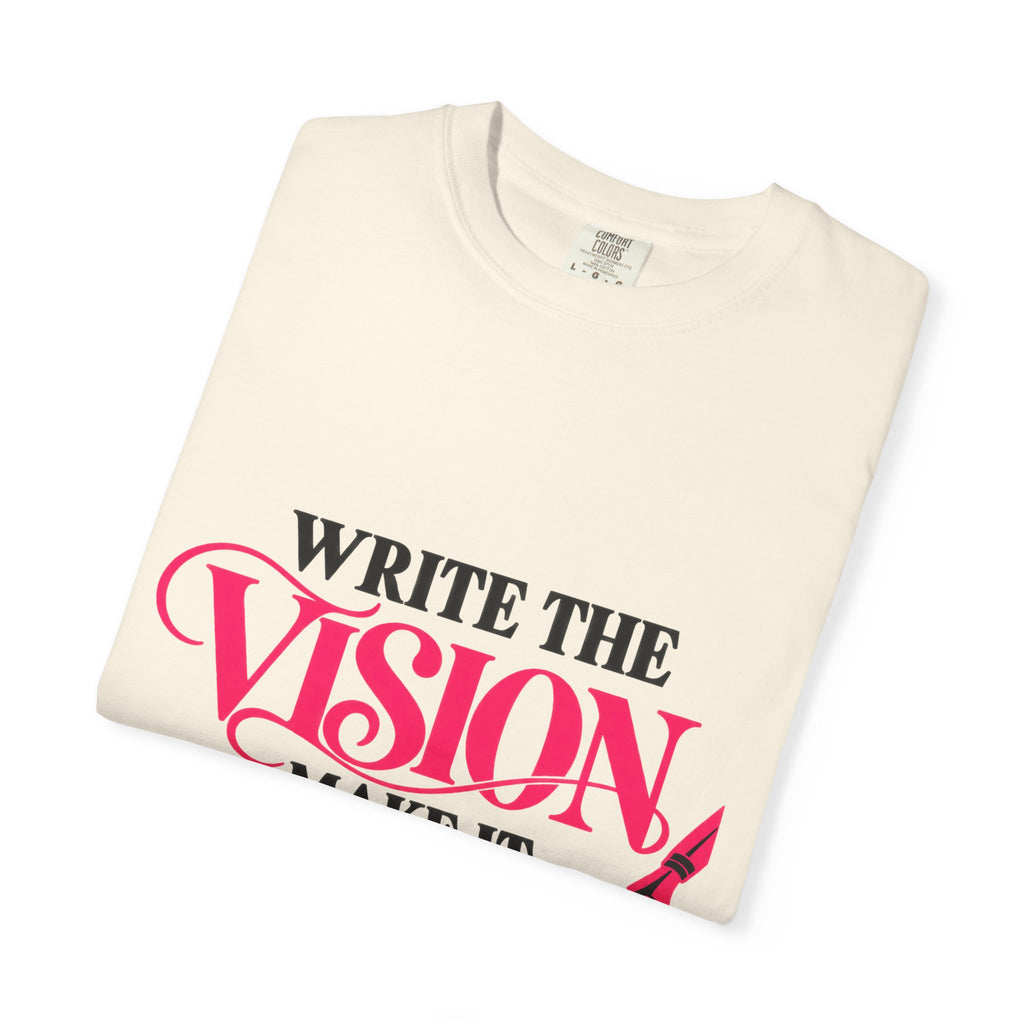 Write the Vision Make It Plain T-Shirt — Inspirational Scripture Graphic Tee